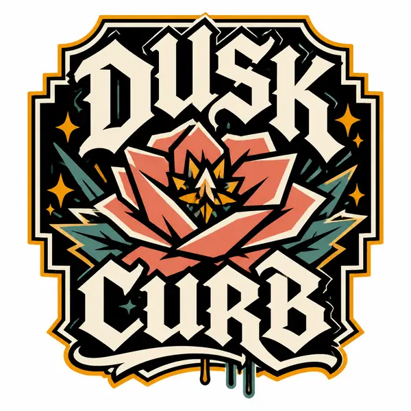 Dusk Curb — original streetwear print