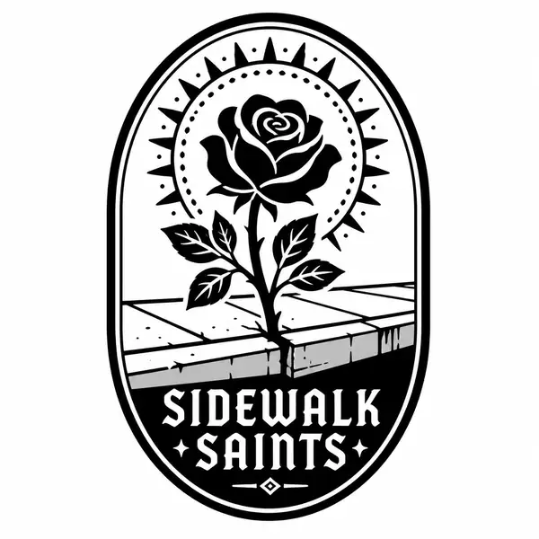 Sidewalk Rose — original streetwear print