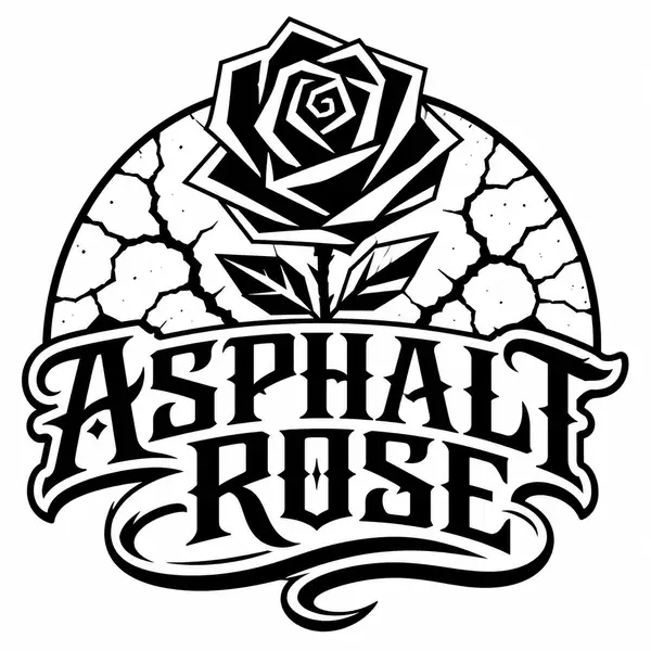 Asphalt Rose — original streetwear print