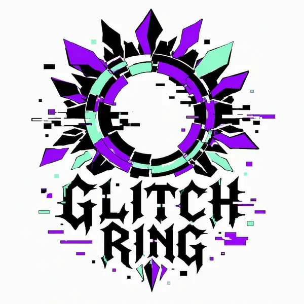 Glitch Ring — original streetwear print