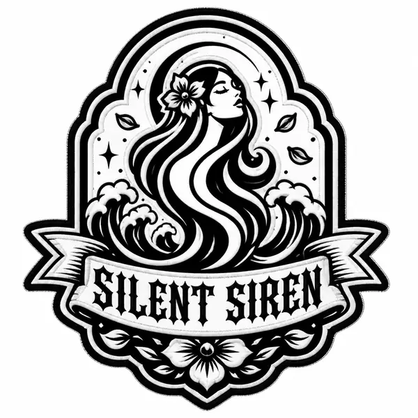 Silent Siren — original streetwear print