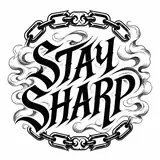 Chain Smoke — original streetwear print