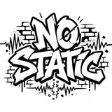 No Static — original streetwear print